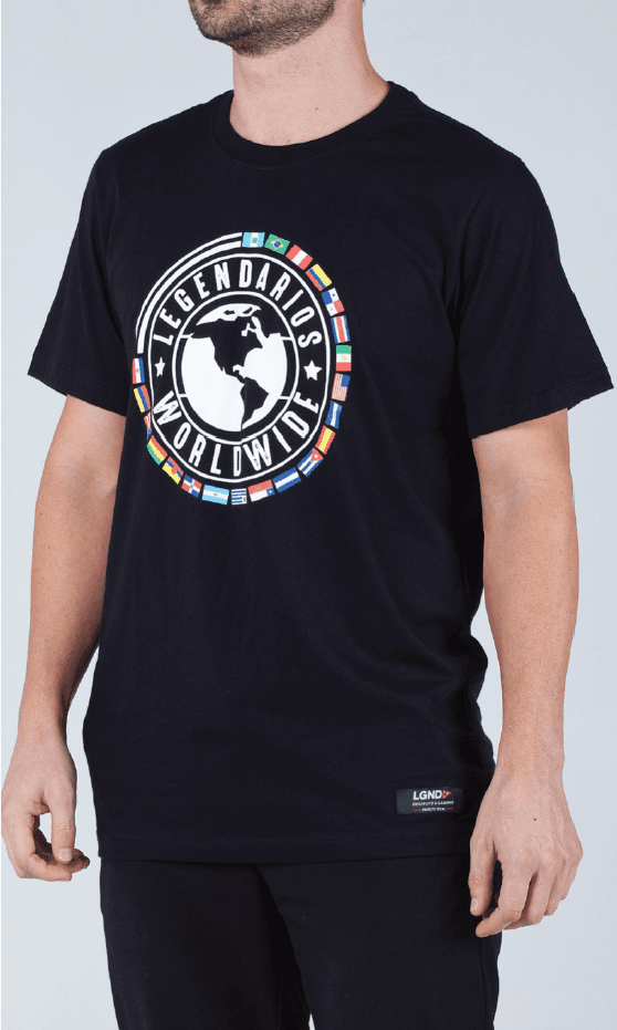 Camiseta Estampa Paises