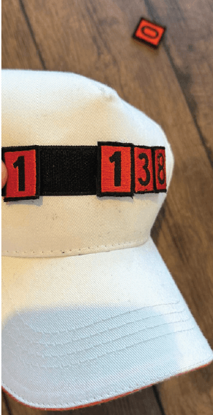 Boné Número Personalizado 3