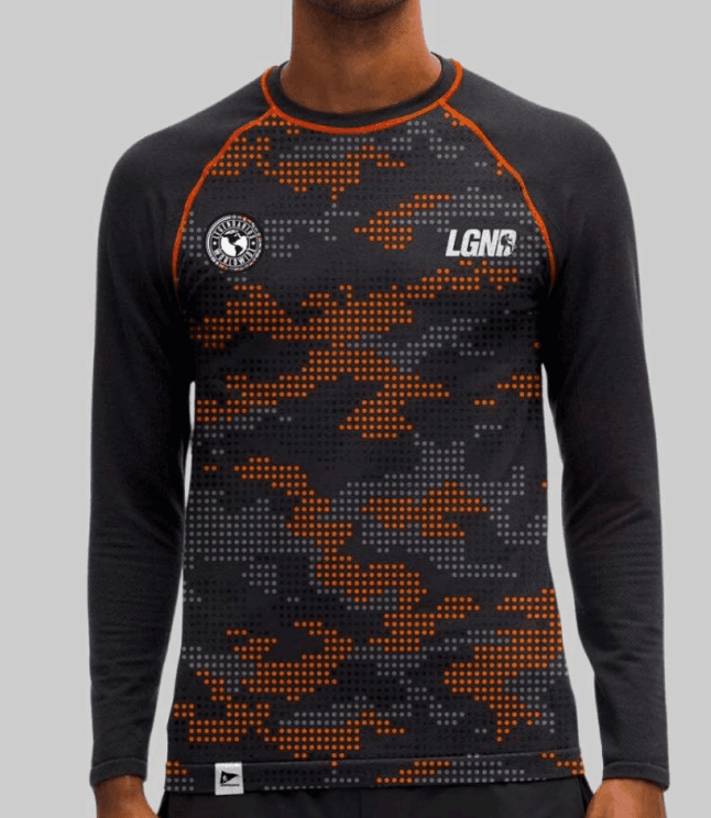 Manga Longa Dry Fit Camuflada 1